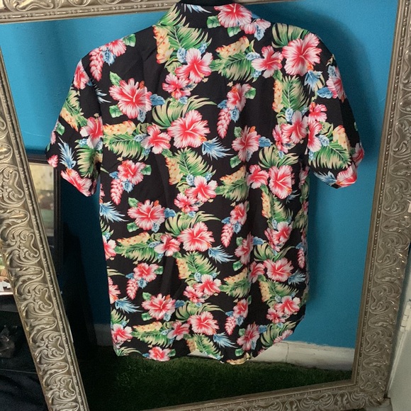 Men’s S/S Hawaiian Button Down Size L - Picture 5 of 5